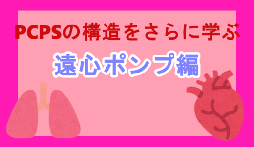 PCPSの構造をさらに学ぶ　遠心ポンプ編
