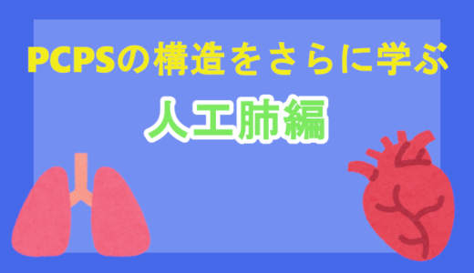 PCPSの構造をさらに学ぶ　人工肺編
